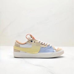 莆田靴開拓者板靴blazer low 77 jumbo真皮レトロスポーツシューズ男女カジュアル