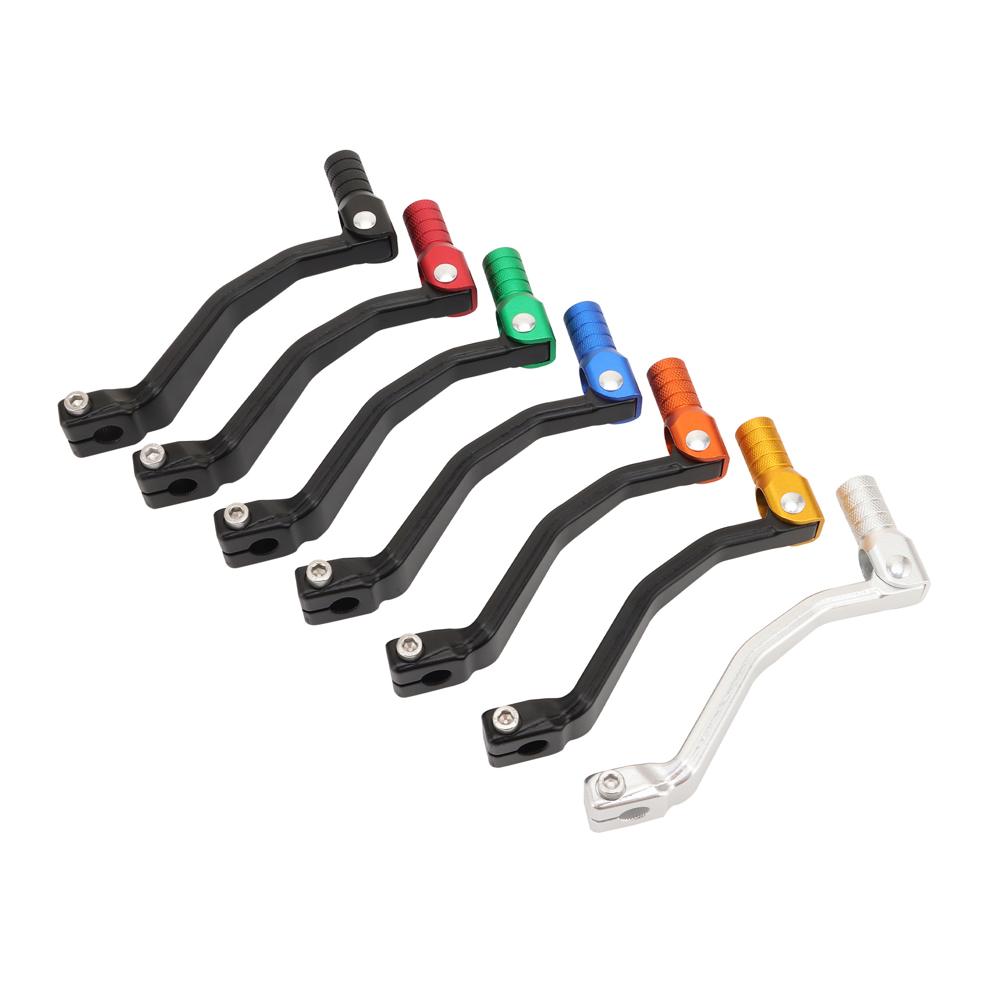 Suitable for Kawasaki Crf250L Crf300L Off-Road Motorcycle Modified Aluminum Alloy Transmission Gear Lever Black and Red