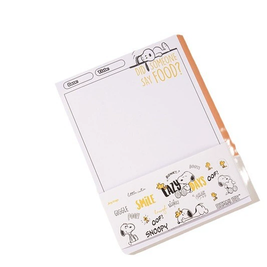 Юему JT-101352 новая Snoopy линейка бумага A5 мультфильм ученик
