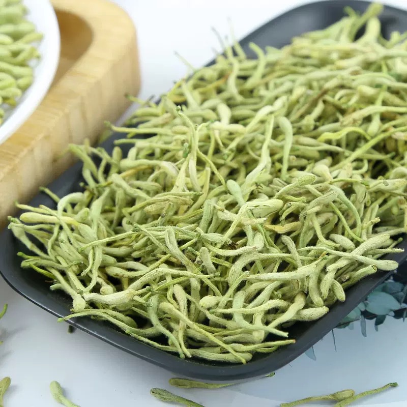 Dried Honeysuckle Flower Jin Yin Hua 500g Bulk Loose Herbal Tea Ingredient quality and texture