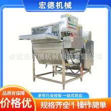 鸡毛鸭毛鹅毛家禽烫脱一体机拔毛机拔鸭毛机不锈钢电动烫脱一体机
