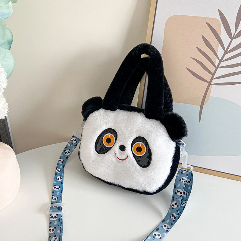 Juguete de felpa crossbody bolsa transfronteriza nueva de dibujos animados de 8 pulgadas muñeca bolso Correa