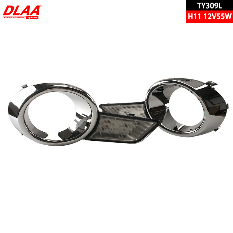 Aplicable a Toyota 09 / 10 / 11 años viejos Highlander conjunto de lámpara de niebla delantera LED luz diurna modificada lámpara de barra image 4