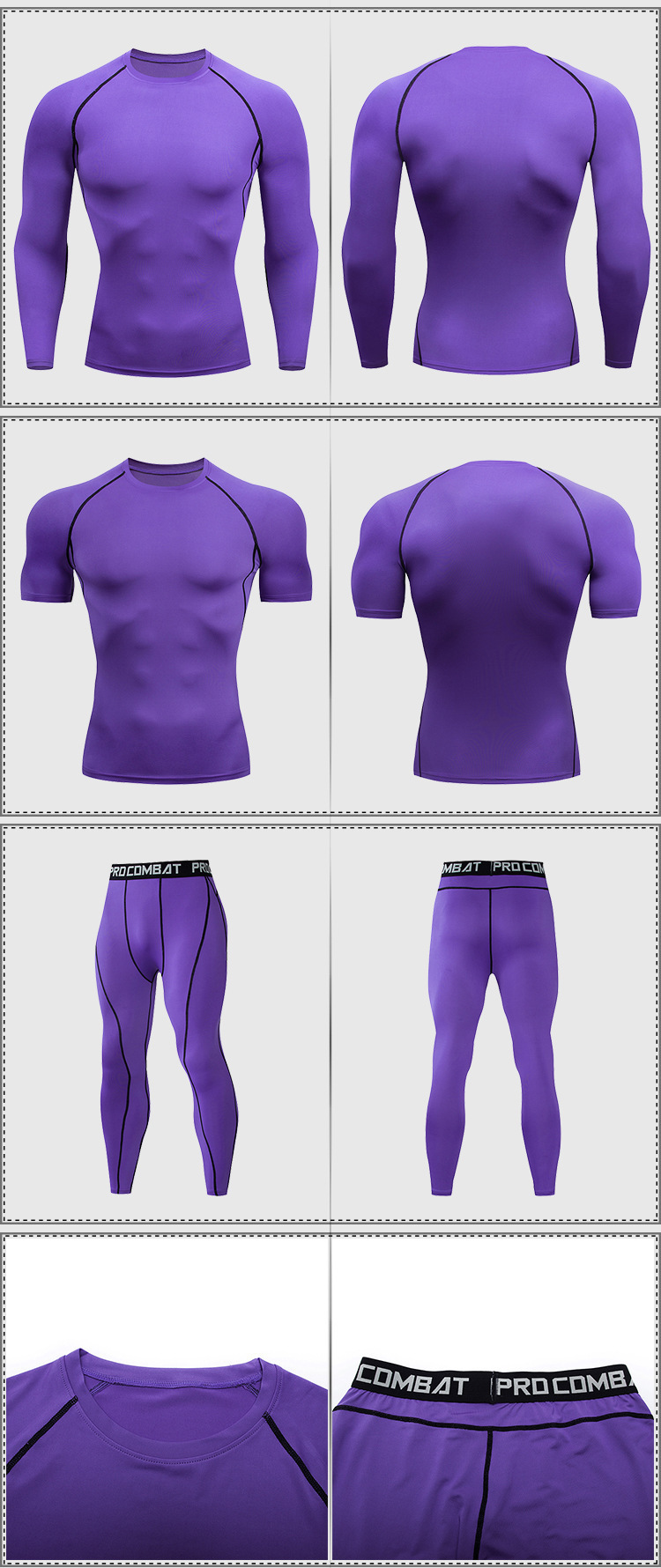 Women's Clothing Men's Animation Sportswear Set Tights Fitness Shorts Base Layer Quick Drying Running Track And Field Training High Elasticity_ecoleips.com