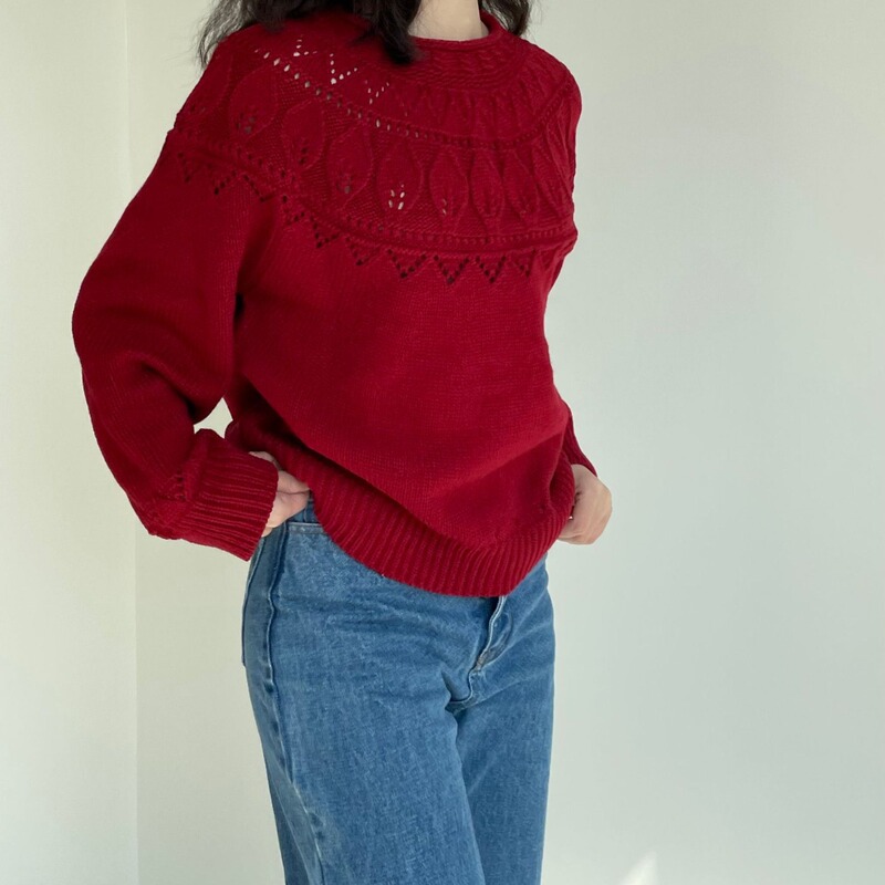 French Retro Versatile Winter Small Leaf Wool Slub Hollow Crochet Disc Knitted Turtleneck Shirt for Women French Retro Versatile Winter Small Leaf Wool Slub Hollow Crochet Disc Knitted Turtleneck Shirt for Women