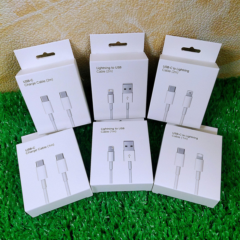 Applicable to Apple USB-C to lightning data cable packing box applicable to Apple PD double C fast charging cable