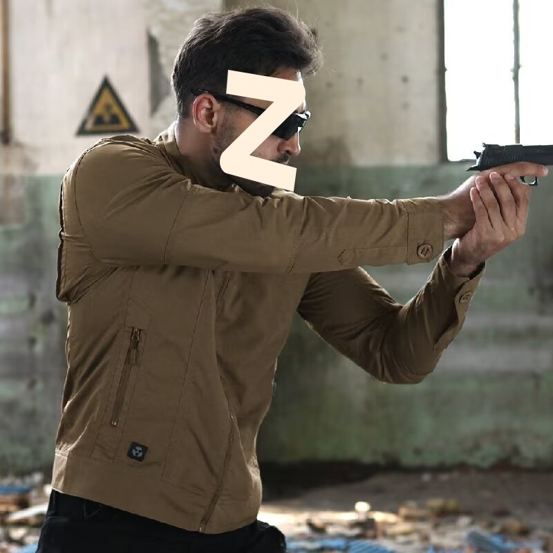 Men's Windproof And Waterproof Standing Collar Outdoor Jacket For Spring And Autumn_voghion.com