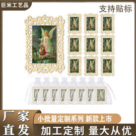 12件木质欧式风格复古镂空相框摆件DIY绘画展示图片保存艺术装饰
