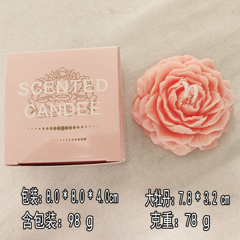 Soybean de soja, flores de plátum, flores de banano, flores de boda, regalo de mano, incienso, regalo de vacaciones hechas a mano, aroma de rosa