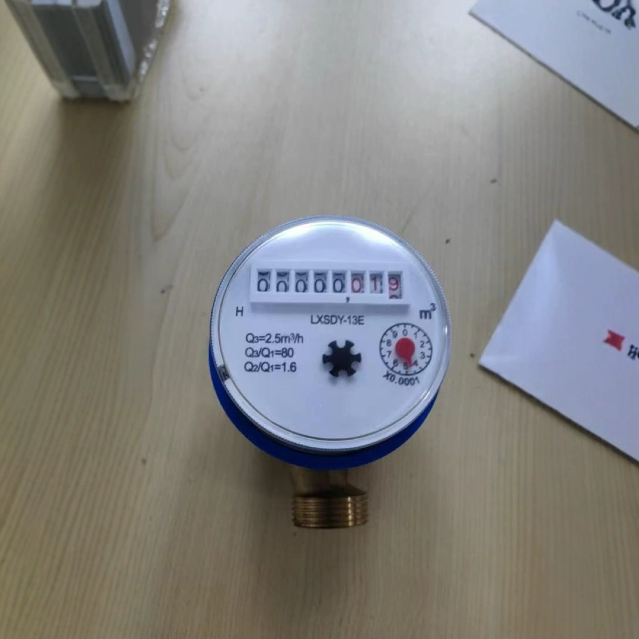 厂家直销外贸出口水表全铜水表4分6分DN15DN20商用精准液晶