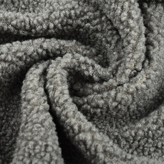 顆粒羊絨布料280g大泰迪絨鞋材毛料秋冬服裝外套帽子毛絨玩具面料