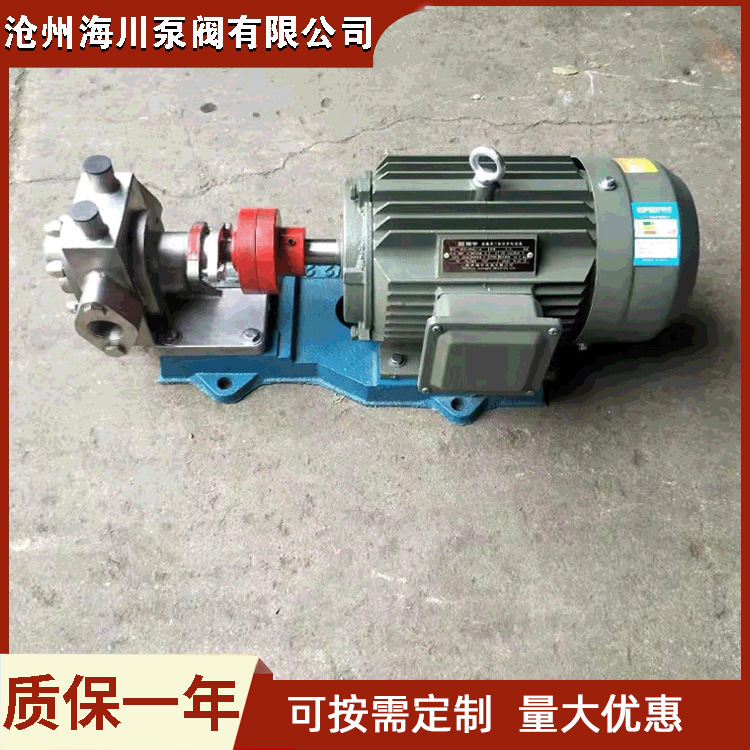 齿轮泵LQB保温泵 不锈钢保温泵齿轮泵厂家供应