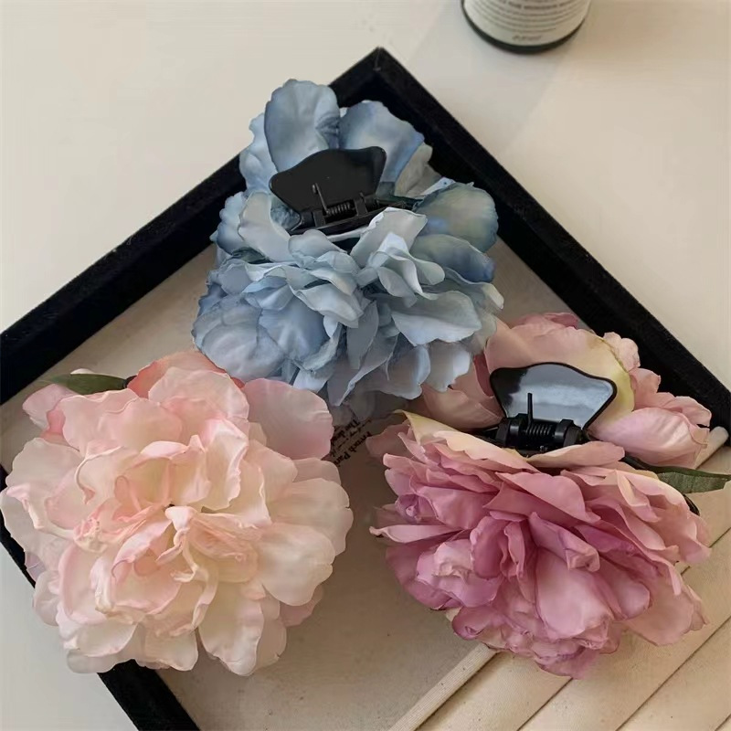 Elegáns virágos hajcsat ókori hanfu stílusú frizurákhoz_voghion.com