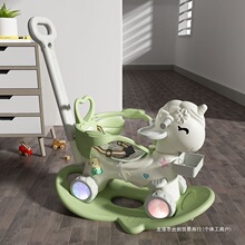 木马儿童摇马宝宝玩具一二周岁生日礼物摇摇车两用婴儿摇椅摇摇马
