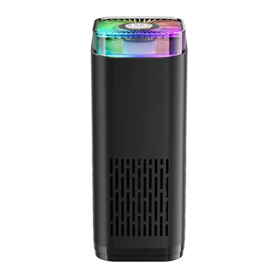 Odors, Small Negative Ion Ozone – Hava təmizləyiciləri - black-rechargeable-model-negative-ion-ozone-sterilization