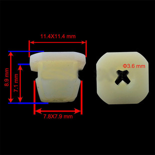 Screw nut clip suitable for Chevrolet Buick 5/16 "square hole 347347 3919773 3893980