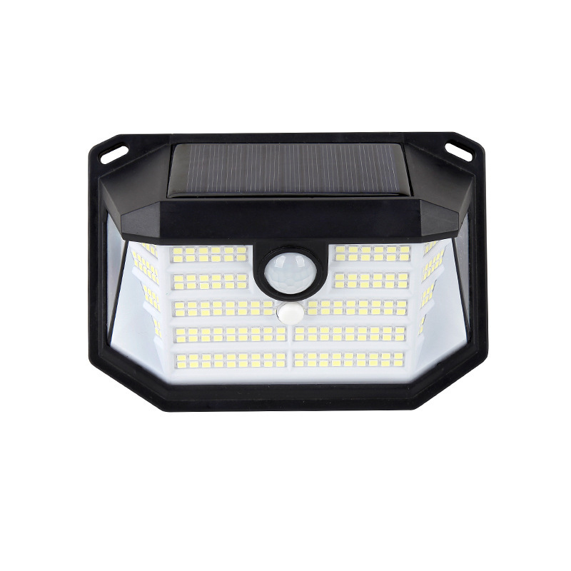 Iluminación solar con sensor para exteriores, luz de pared, luz de jardín, luz de paisaje, impermeable, pequeña luz de calle, luz de jardín para el hogar