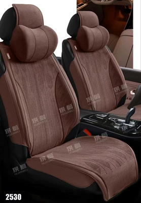 Wholesale 2025 Car Seat Cushion, Universal Four Seasons Pad - five-seats-coffee-color-five-seats