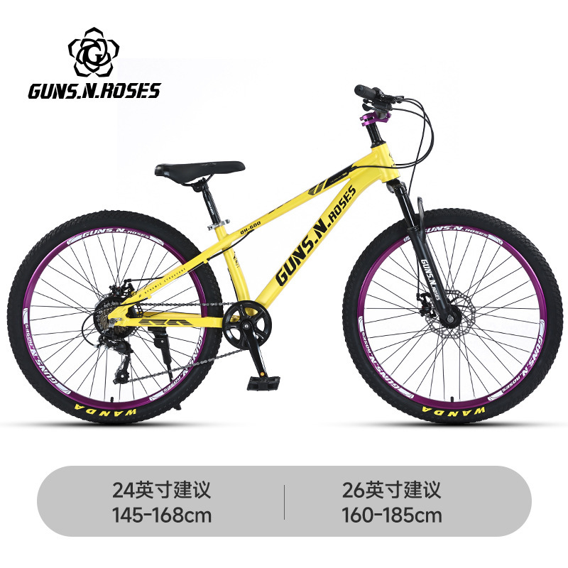 Bicicleta de aleación de aluminio con caída en seco, descenso rápido, bicicleta de carretera forestal, acción, paquete volador, bicicleta de pendiente de tierra, fabricante de bicicletas de montaña todoterreno