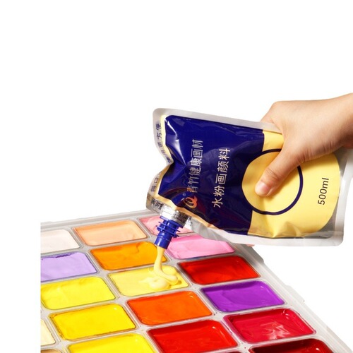 Tianbai Filler Bag for Watercolor Paints - Set of Single Color Bamboo Art Tools - Wholesale Replacement Package