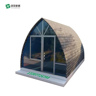 Triangle Light Steel B&B Tourism and Resort District Undertakes to Build Farmhouse Hotel Wood Grain Board B&B Cabin
