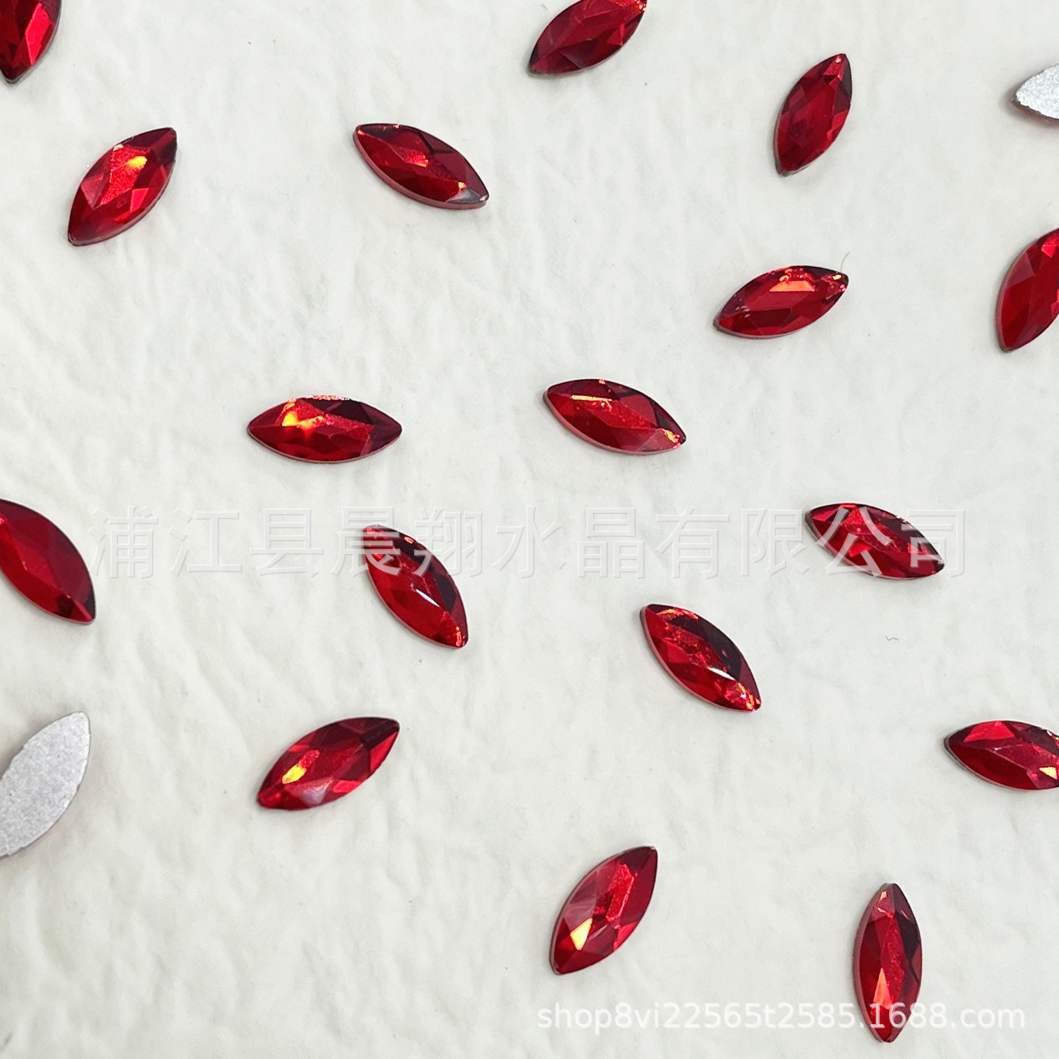 [보석 빨강] 4*8 말 눈