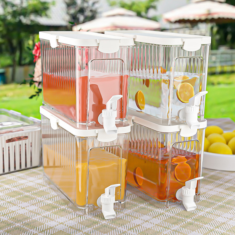 冷水壶冰箱带水龙头水果茶冷泡壶凉水家用饮料果汁储水壶定制冰块