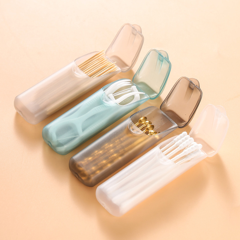 Ultra-Small Portable Travel Capsule Medicine Box, Charging Cable Storage Box, Dental Floss Box, Toothpick Box, Direct Supply from the Manufacturer for Home Use