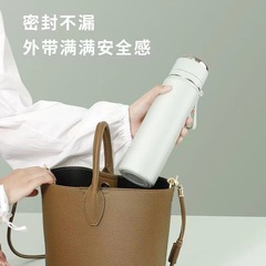 Large Capacity Stainless Steel Insulated Cup Gift Vacuum Cup Outdoor Sports Portable Handle Bowl Water Bottle Sprayed Batch