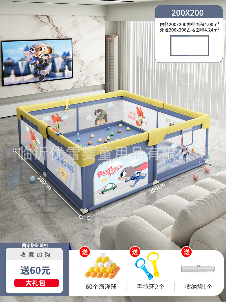 Jogos genuinos de Disney cercas de protección cercas de piso interior cercas para bebés domésticos cercas para bebés
