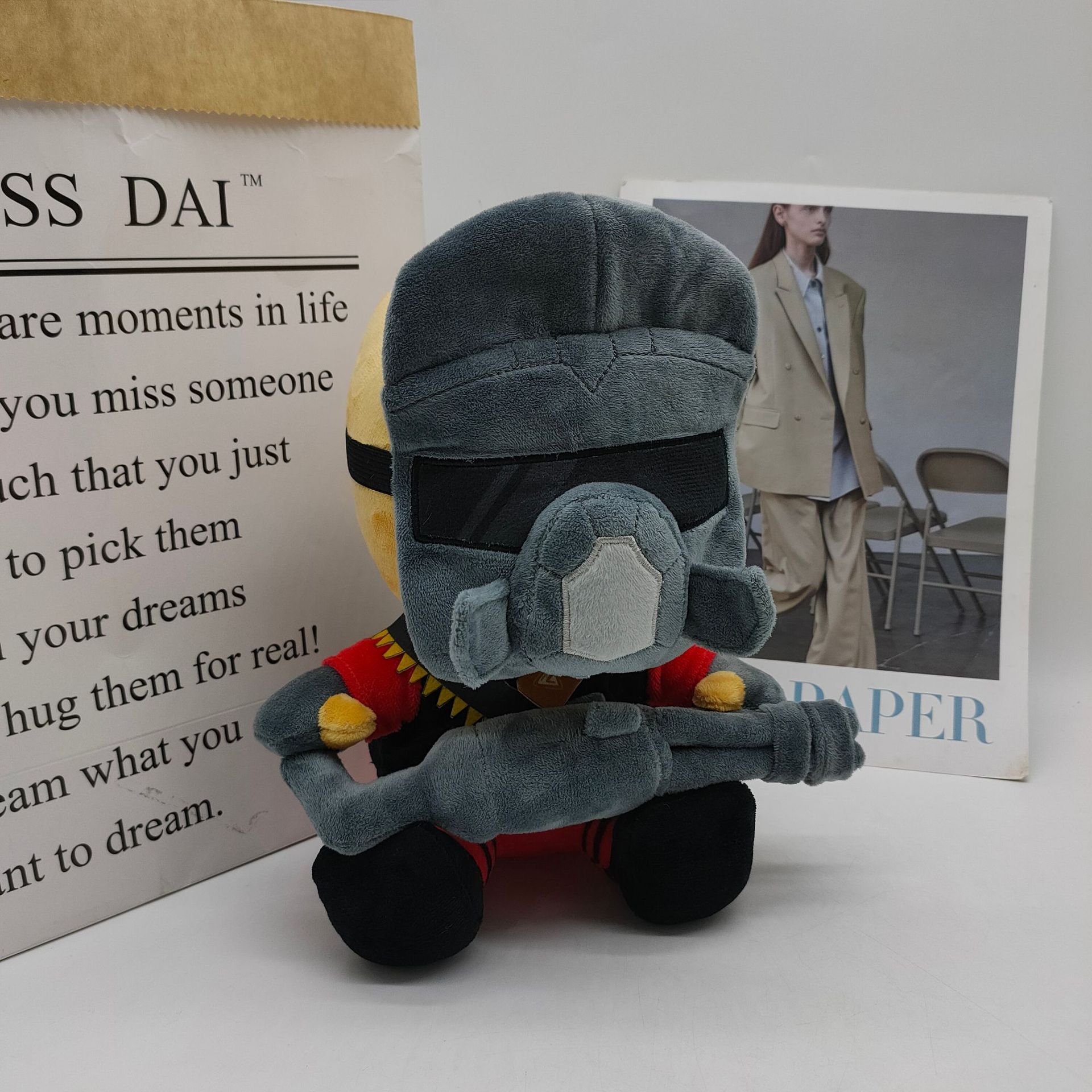 Διασυνοριακά νέα προϊόντα minigunner PLUSH ελαφριά μηχανή δημοφιλής κούκλα βελούδινου παιχνιδιού μίνι δημοφιλής κούκλα_voghion.com