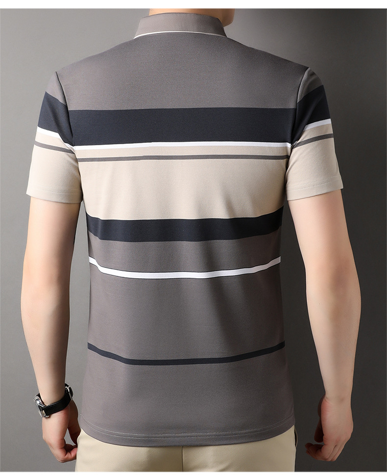 2023 Striped Short-Sleeve T-Shirt 15