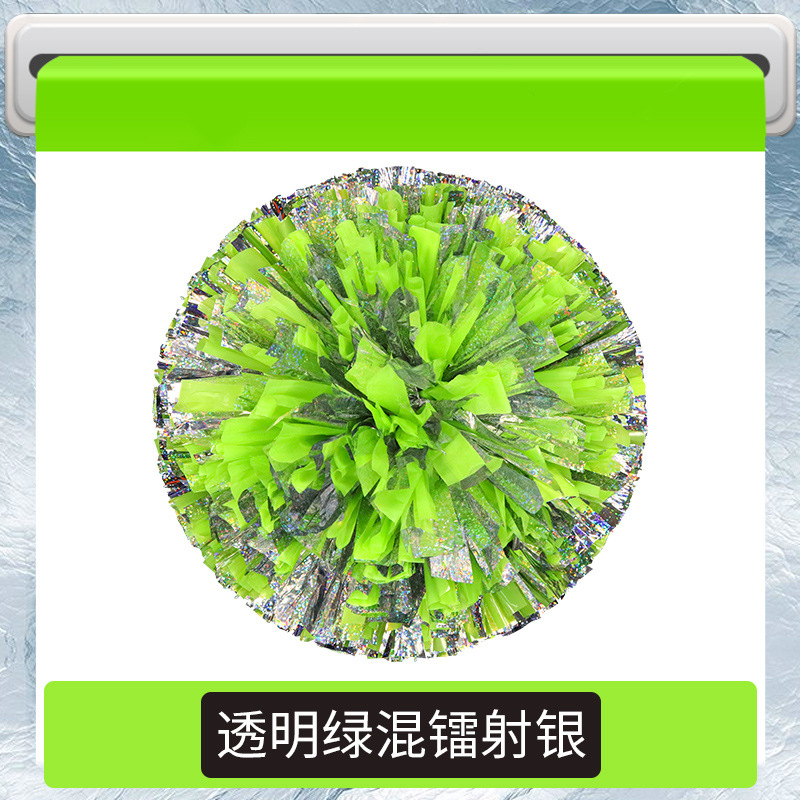 Porristas Bola de flores porristas mano flor mano sacudida flor danza rendimiento mano flor porristas flor bola de color rendimiento