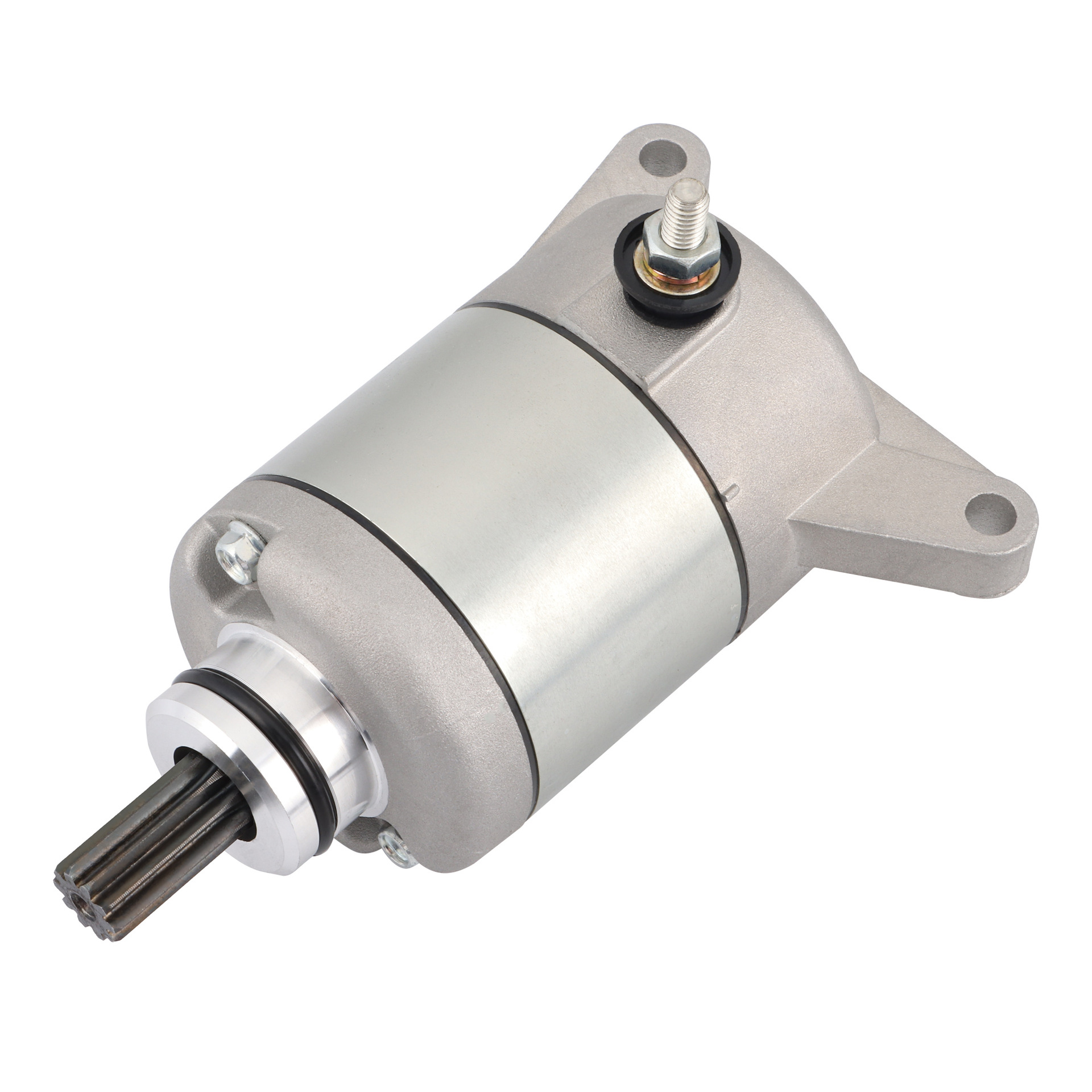 9T gear factory direct supply motorcycle starting motor motor starter model: CBF125/150/TITAN