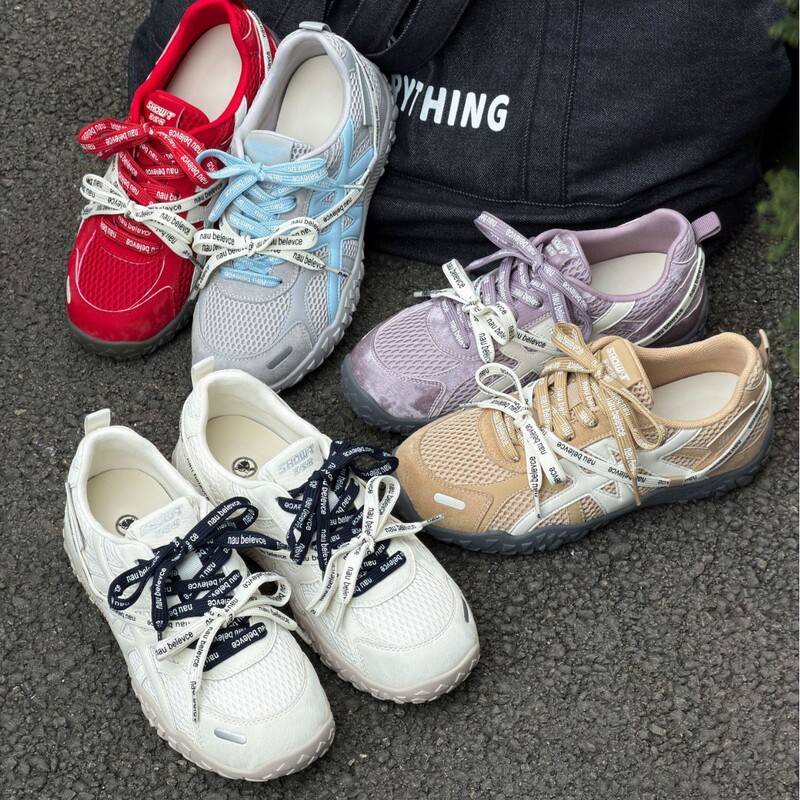 2026 Spring New Korean Style Genuine Leather Mesh Breathable Super Popular Women's Fashion Versatile Casual Sports Shoes 2026 Spring New Korean Style Genuine Leather Mesh Breathable Super Popular Women's Fashion Versatile Casual Sports Shoes