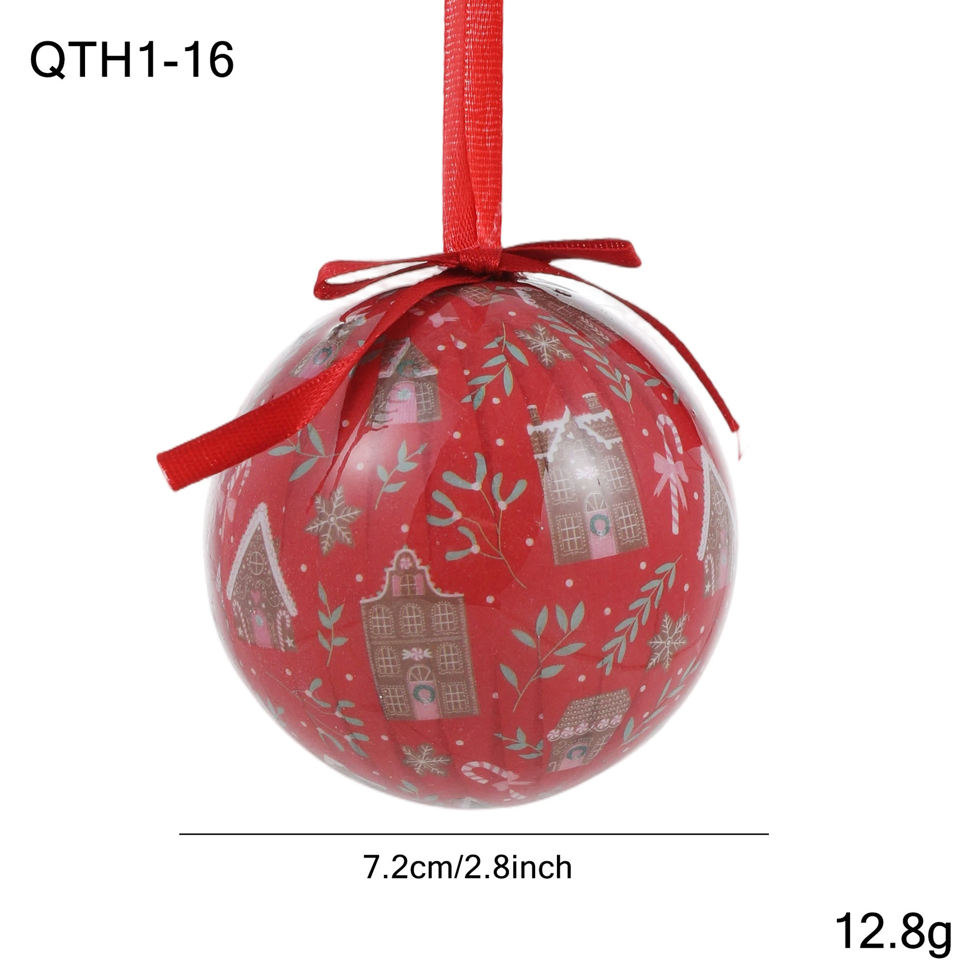Nuevo colgante de bola de Navidad transfronterizo, colgante de bola de espuma de muñeco de nieve, adorno de árbol de Navidad, artículos de diseño de atmósfera de bola colgante