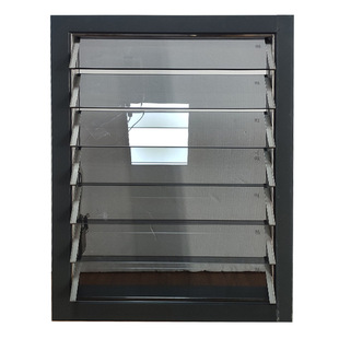 Aluminum Profile Durable Hand Crank Glass Louver Waterproof Ventilation Office Home Improvement Louver