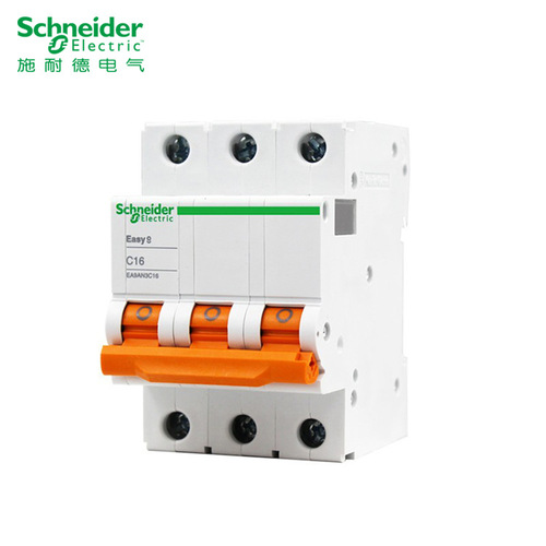 Schneider low voltage 1P household EA9 air switch C-type air switch electric water heater 16A micro small circuit breaker
