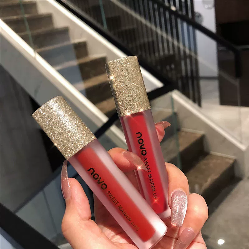 Lip gloss vitaminized waterproof long-lasting translucent shade, sheer matte finish, 5+ colors