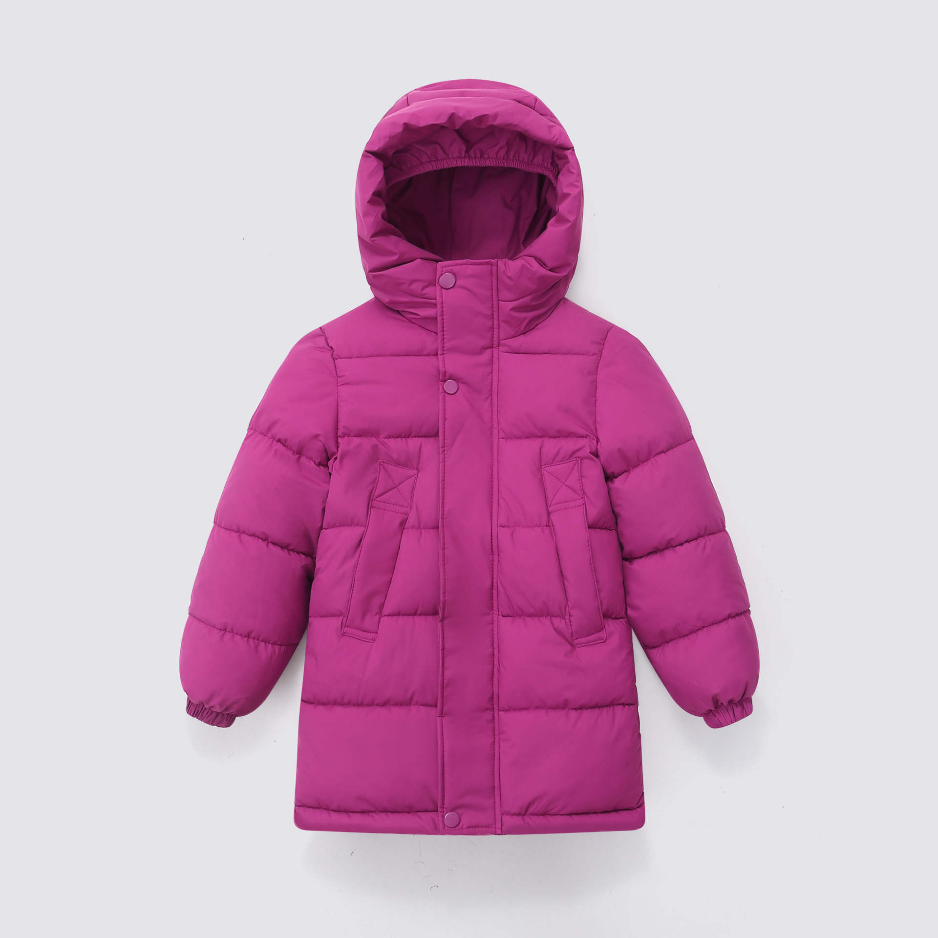 Capa de algodón para niños Hombres y Niñas Capa de pluma de algodón gruesa chaqueta de algodón bebé abrigo largo 2025 nuevo otoño invierno