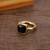 Advanced ruby wedding ring stainless steel, factory direct supply, high-quality style, internet celebrity, does not fade