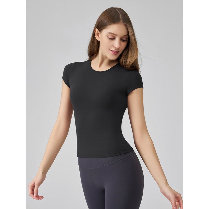 European and American Size Slim-Fit Short-Sleeve T-Shirt for Women, 2026 Summer New Style, Waist-Cinching, Slimming Y2K Amazon Hot Girl Foreign Trade Top
