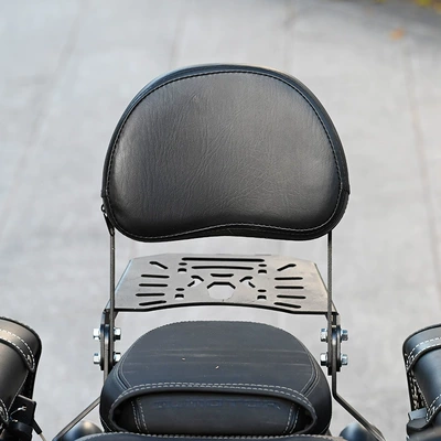 Passenger Backrest Rear Shelf Rear | Motorcycle tail