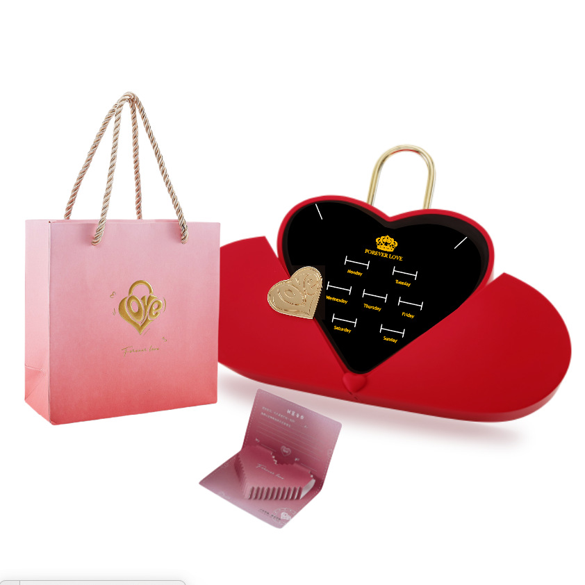 빅 레드 위클리 귀걸이 모델; 141*166*43mm