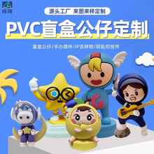 软胶搪胶硅胶 PVC注塑公仔摆件定制树脂工艺品盲盒玩具手办定做