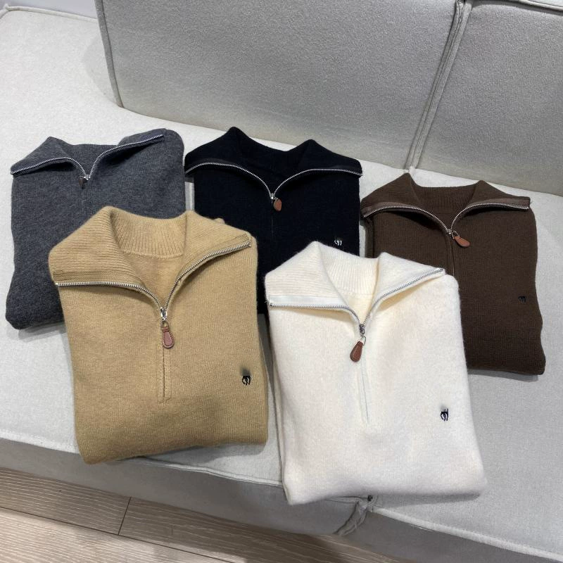 Маленькая дизайнерская демисезонная retro вязаная кофта, круглый воротник