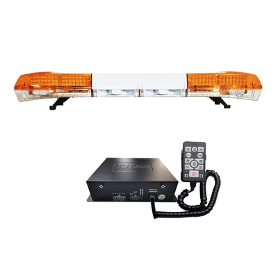 Source LED Long Row Warning Light Strobe Light 1.48m Signal Light 6000B+Dual Horns+Siren 9400E (Roof Light)