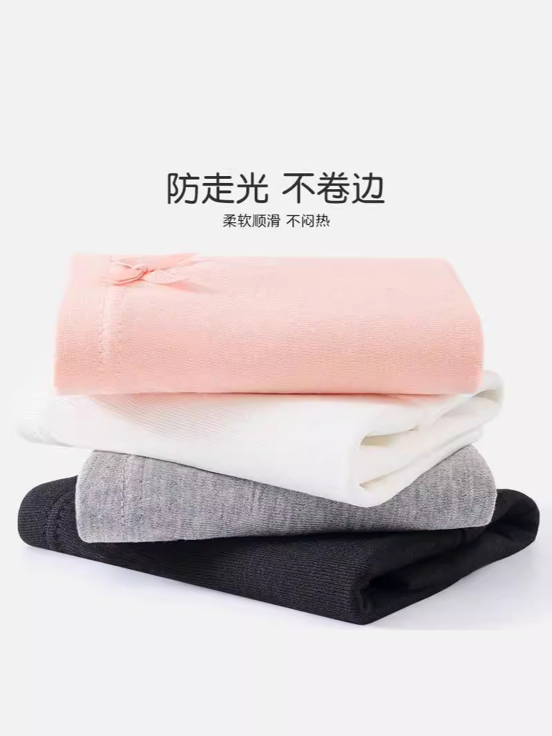 어린이 안전 바지 모달 속옷 여름 얇은 어린 소녀의 3 점 보험 바지 안티 라이트 걸스 레깅스