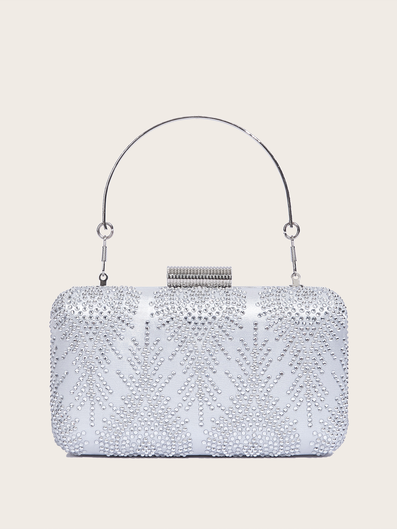Glitzernde Damen Abendtasche Mit Strass - Elegante Clutch Tasche_voghion.com