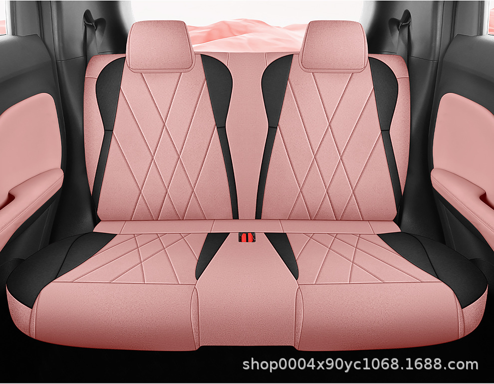 Byd Seagull Car Seat Cushion Seat Cover Special Cushion Four-Season Breathable Sun Protection Linen Four-Season Universal Half Pack